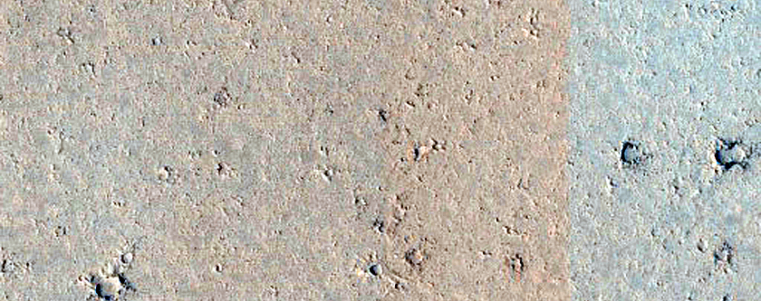 Infrared Contact in Elysium Planitia