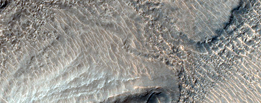 Ridges South of Harmakhis Vallis