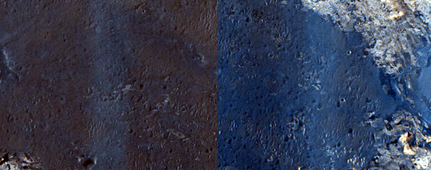 Outcrop in Meridiani Planum