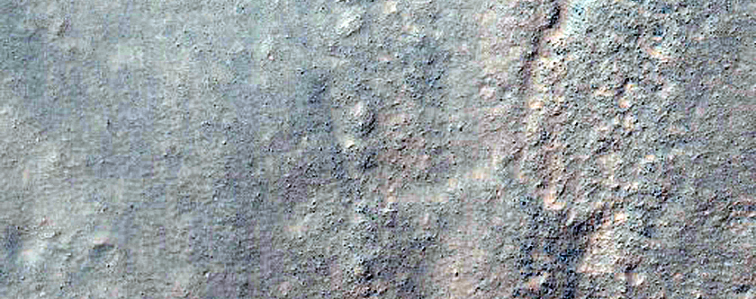 Gullied Crater Wall