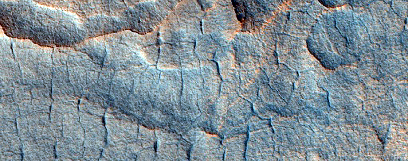 Utopia Planitia Mantle Units