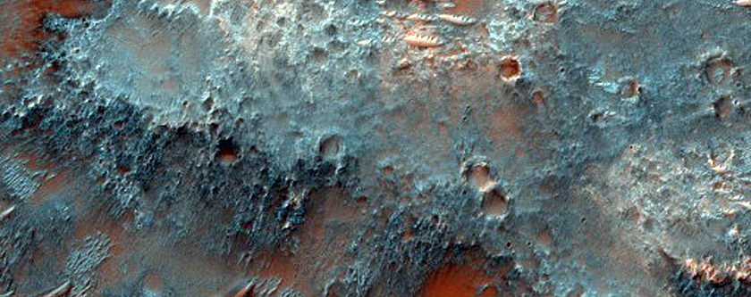 Valleys in Tyrrhena Terra