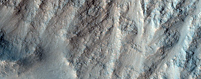 Monitor Slopes in West Coprates Chasma