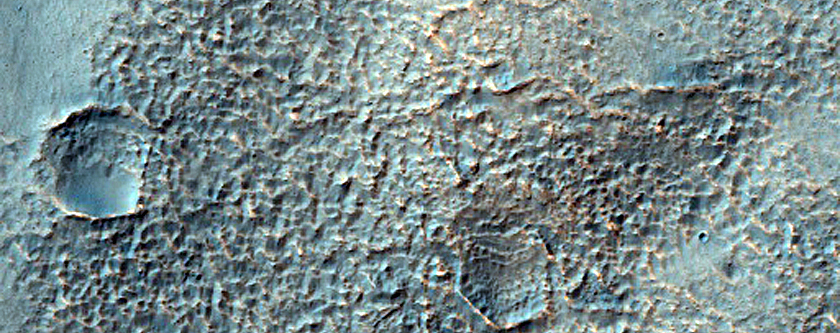 Terrain Southwest of Corozal Crater