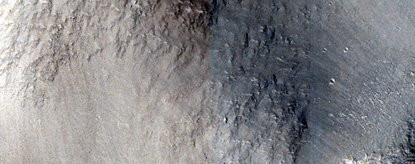 Ejecta Interactions with Existing Topography in Nepenthes Mensae