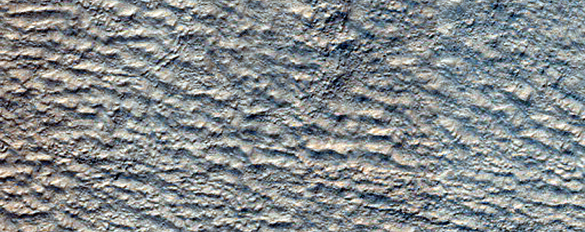 Potential Fresh Small Crater on Hellas Planitia Floor
