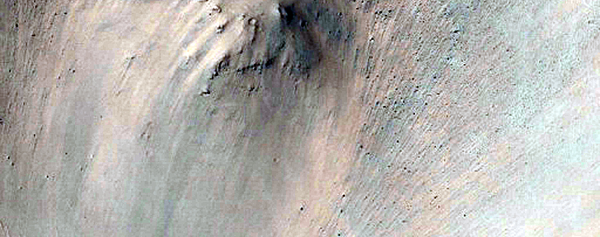 Crater in Southern Arabia Terra