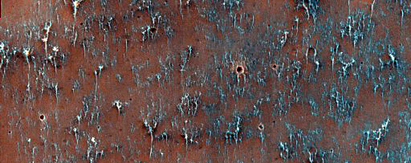 Terrain Northeast of Flaugergues Crater