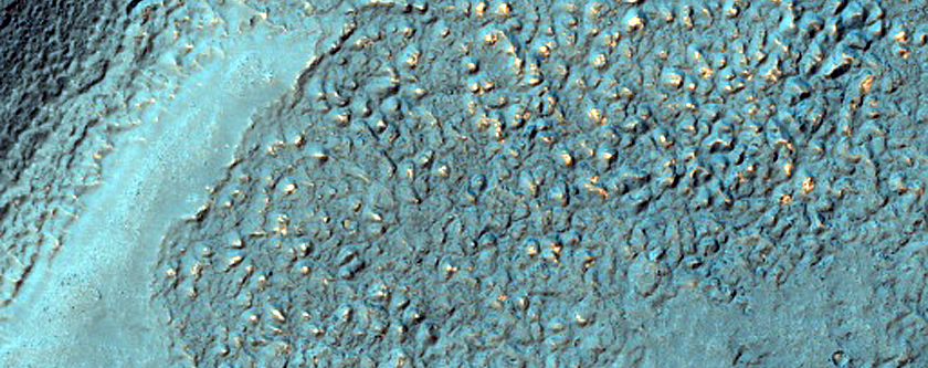 Channel in Coracis Fossae