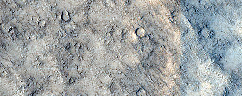 Terrain North of Reuyl Crater