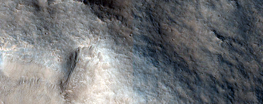 Terrain North of Escalante Crater