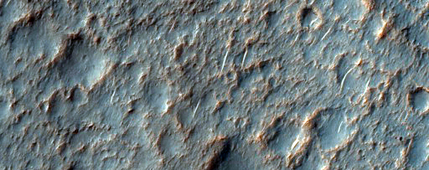 Terrain North of Caralis Chaos