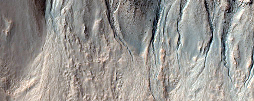 Gullied Crater