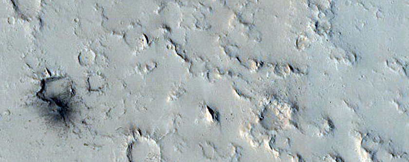 Candidate Recent Impact Site