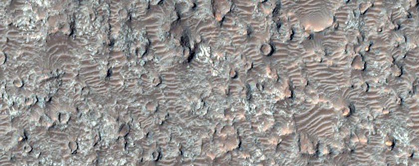 Olivine-Bearing Materials on Kamativi Crater Floor