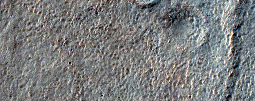 Ridges and Channels South of Reull Vallis
