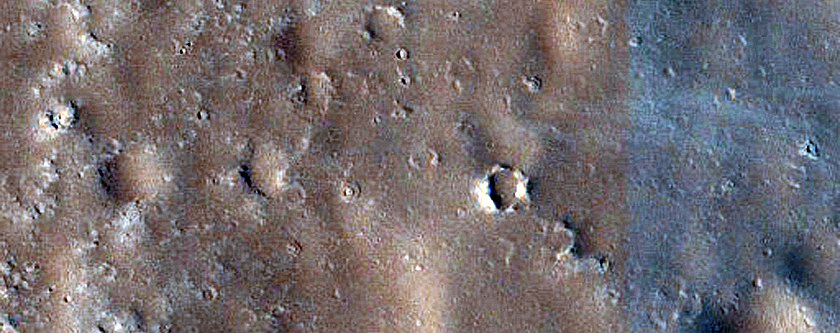 Terrain West of Orcus Patera