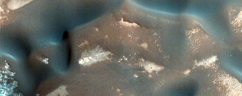 Baldet Crater Dunes and Sheets