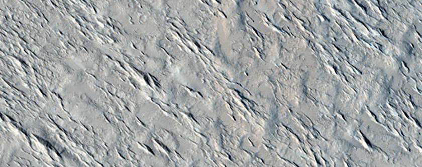 Terrain West of Amazonis Sulci