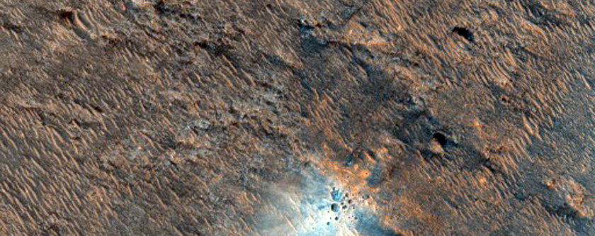 Candidate Recent Impact Site