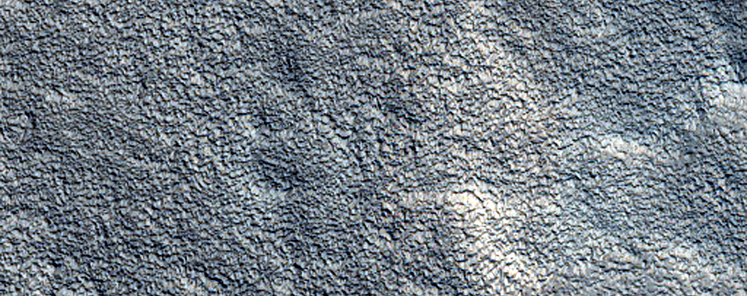 Scarp and Possible Landslide Deposits in Chaos-Like Depression 