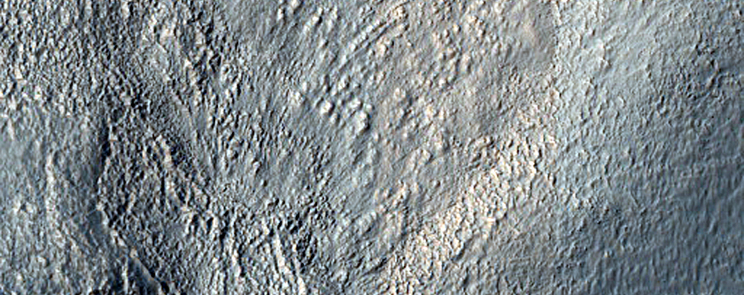 Crater Wall Channels in Terra Cimmeria