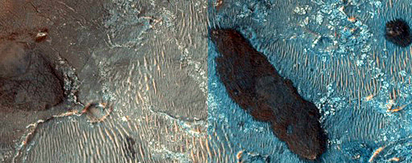 Diverse Minerology in Nili Fossae