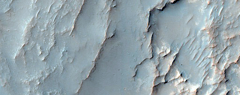 Inverted Channel Noachis Terra