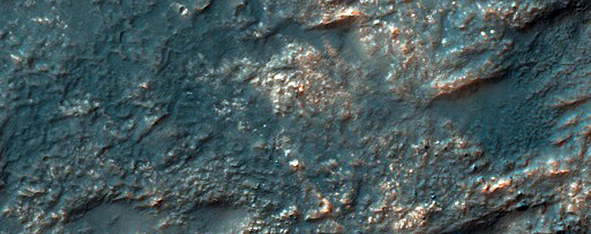 Terrain West of Hale Crater