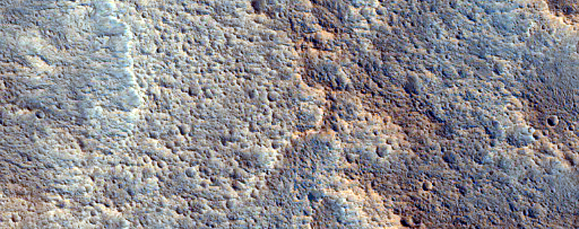 Large Isolated Landform at Chryse Planitia Margin