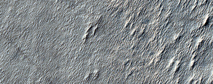 Basal Exposure of South Polar Layered Deposits
