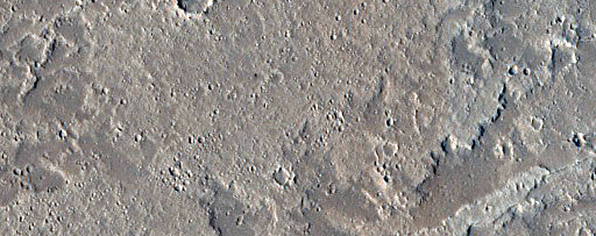 Candidate Recent Impact Site