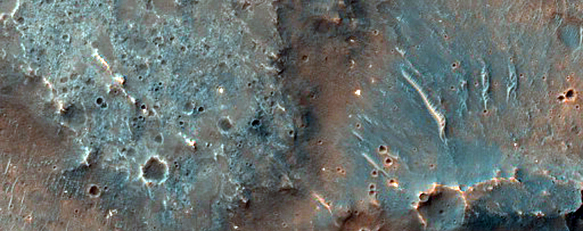 Inverted Topography in East Thaumasia Planum
