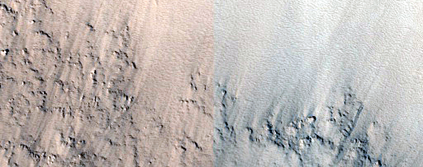 Streamlined Form and Hill in Marte Vallis