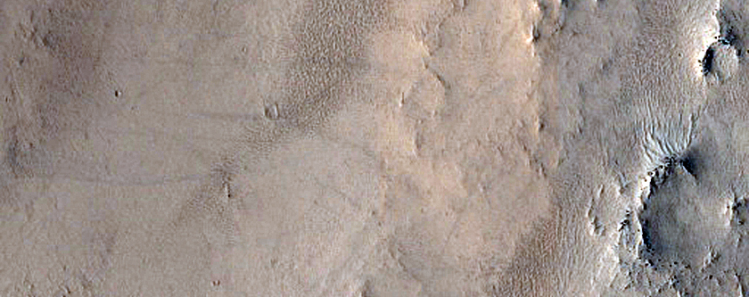 Sinuous Ridge in Eastern Arabia Region