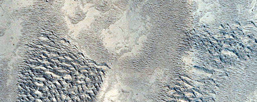 Terrain West of Henry Crater