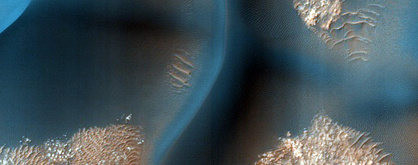 Monitoring Dust Devil Tracks on Dark Dune Field in Bunge Crater