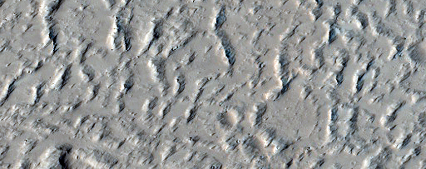 Terrain Northwest of Echus Chasma