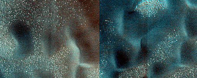 Dune Monitoring in Crater