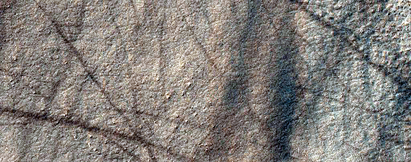 Valley in Noachis Terra
