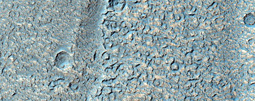 Channels in Warrego Valles
