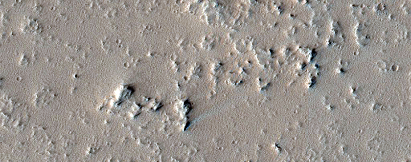 Terrain North of Noctis Fossae