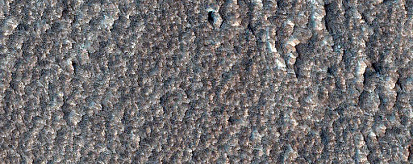 Candidate Recent Impact Site