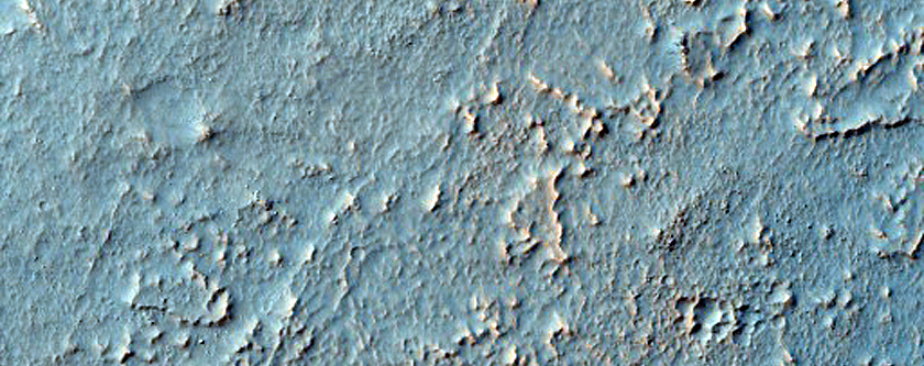 Possible Inverted Channel in Noachis Terra