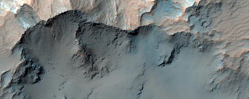 Central Structure of Impact Crater