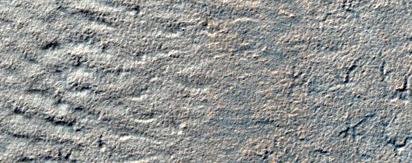 Layers of Polar Outlier Deposit