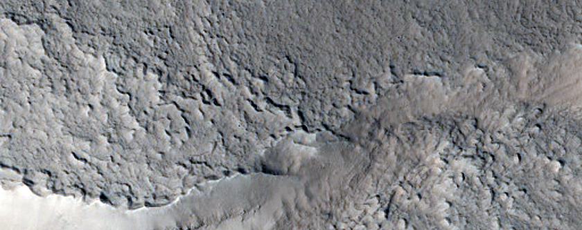 Trough near Protonilus Mensae