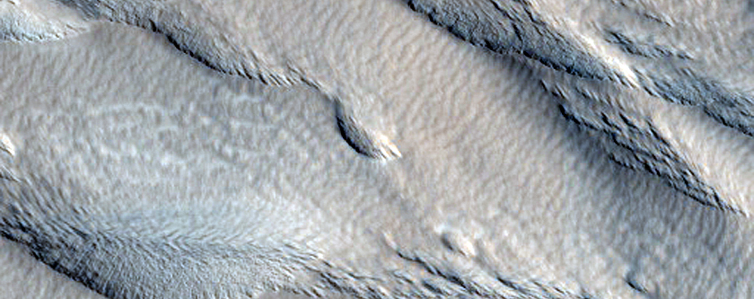 Terrain near Gigas Fossae