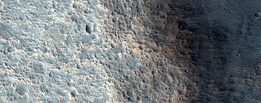 Large Isolated Landform at Chryse Planitia Margin