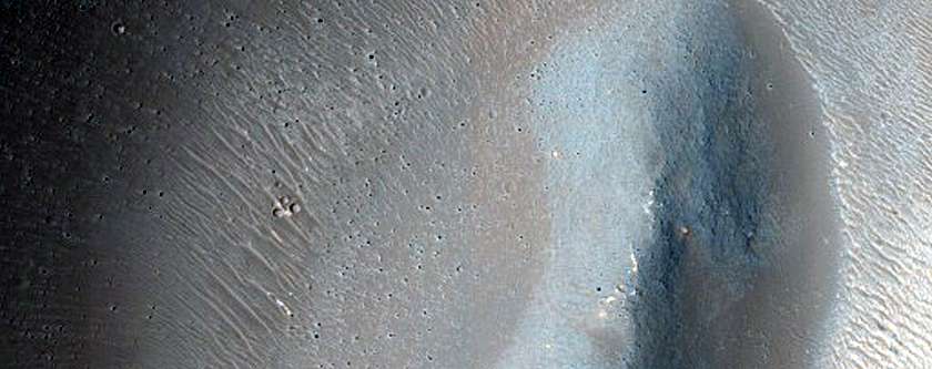 Pits in Southeastern Syria Planum